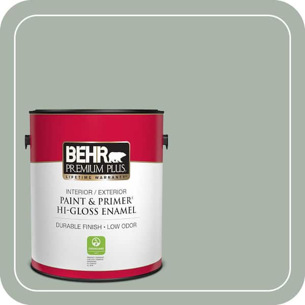 BEHR PREMIUM PLUS #BXC-38 Alpine Air Enamel & Primer Color Sample (3)