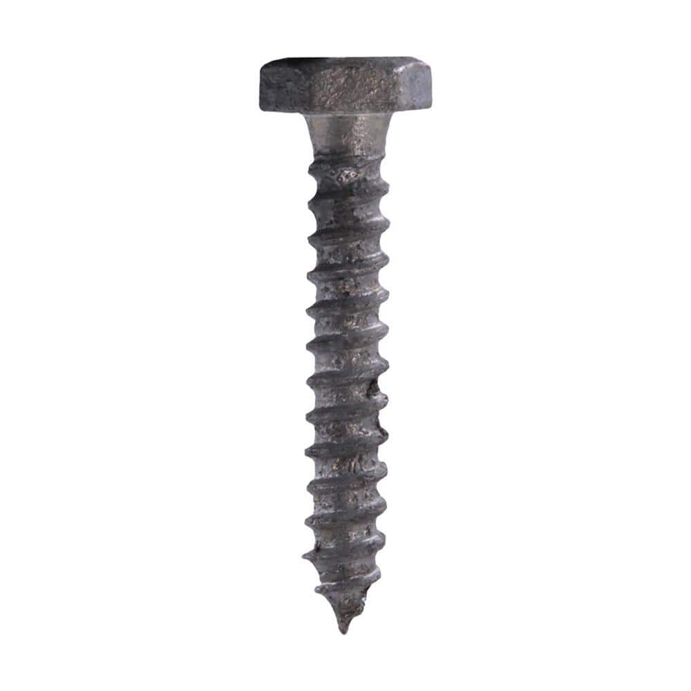 Everbilt 1/4 in. x 1-1/4 in. Hex Galvanized Lag Screw (2)