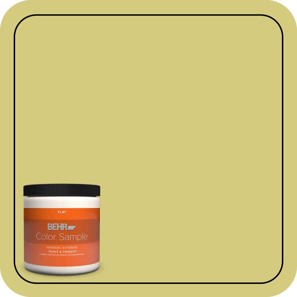 BEHR PREMIUM PLUS #P350-4 Spring Grass Enamel Low Odor & Primer (1)