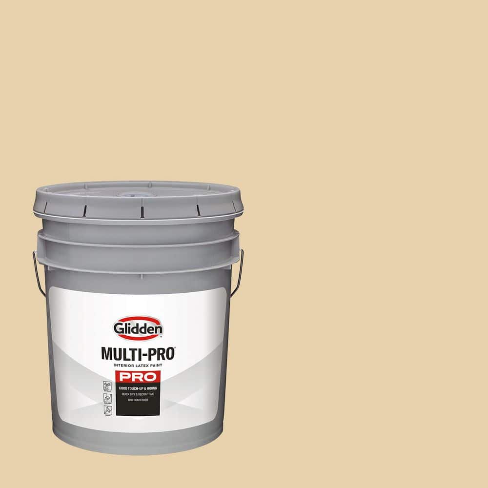 Glidden Multi-Pro 5 gal. PPG1092-3 Tuscan Bread Ultra Flat Interior Paint