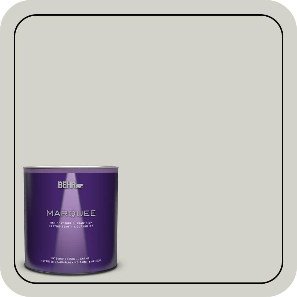 BEHR MARQUEE 1 qt. #N370-2 Eon Eggshell Enamel Interior Paint & Primer