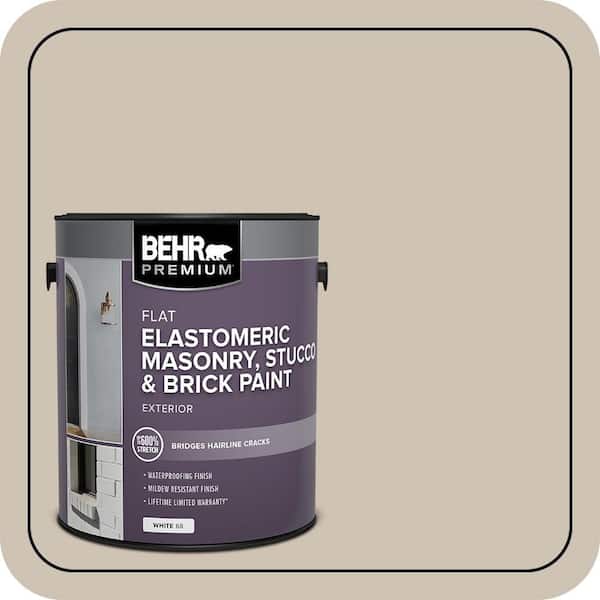 BEHR PREMIUM 1 gal. #BXC-04 Cavern Echo Elastomeric Masonry, Stucco and Brick Exterior Paint (2)