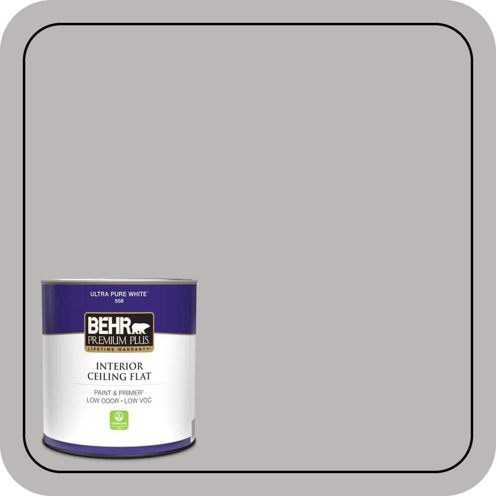 BEHR PREMIUM PLUS #PPU18-11 Ceiling Flat Interior Paint & Primer