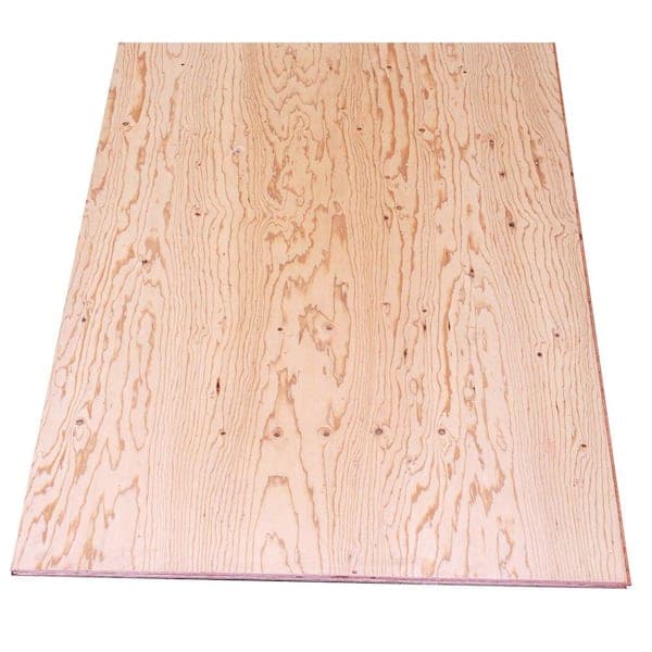 Unbranded T&G Sheathing Plywood (Scant Face) (Common: 23/32 in. x 4 ft. x 8 ft.; Actual: 0.688 in. x 48 in. x 96 in.) (2)