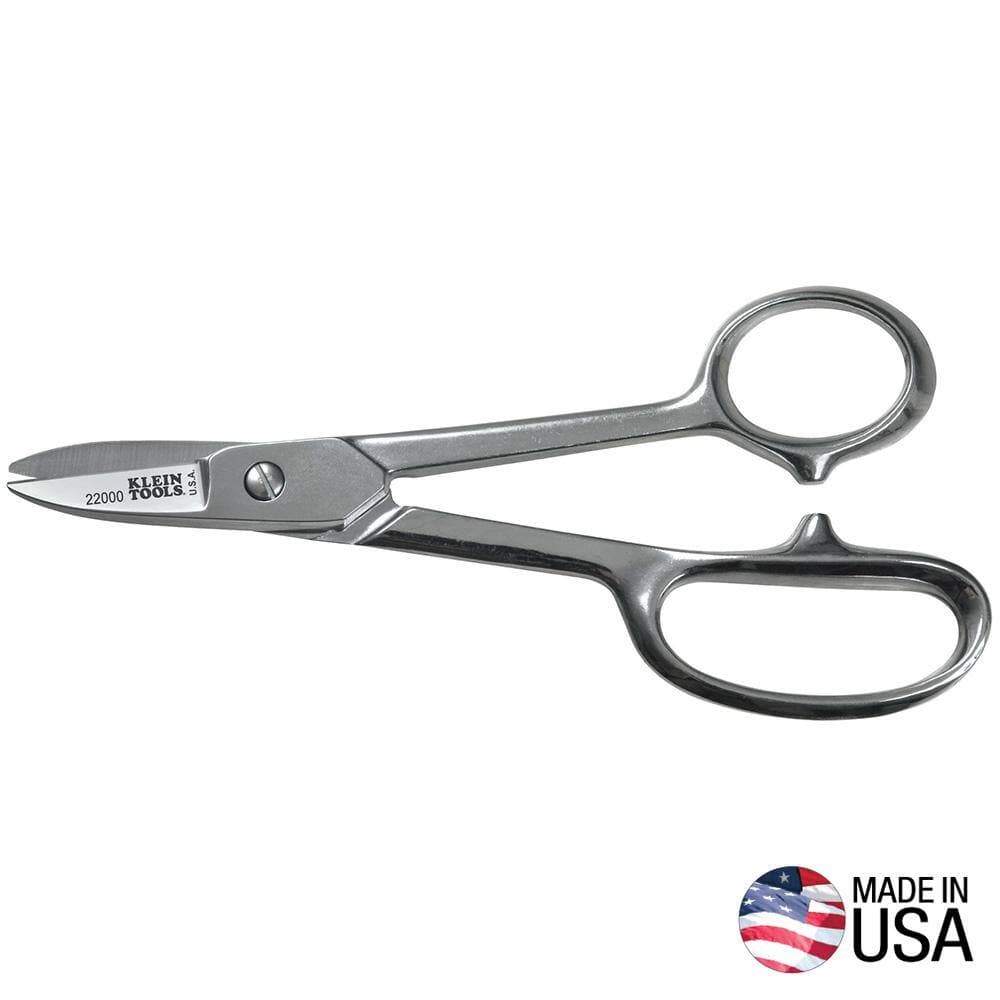 Klein Tools High Leverage Electrician Scissors / Snip 1.75 in. Blade (1)