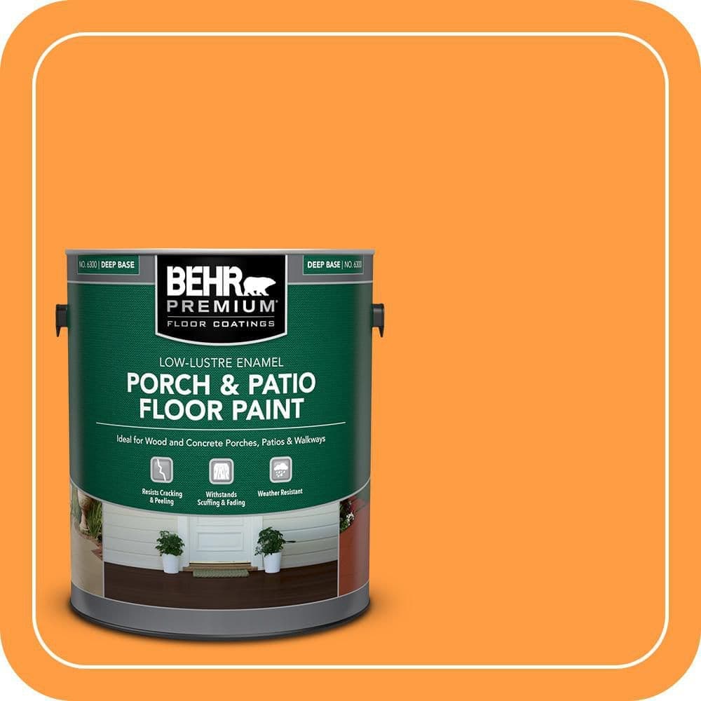 BEHR PREMIUM #P240-6 Low-Lustre Enamel Interior/Exterior Porch and Patio Floor Paint (1)