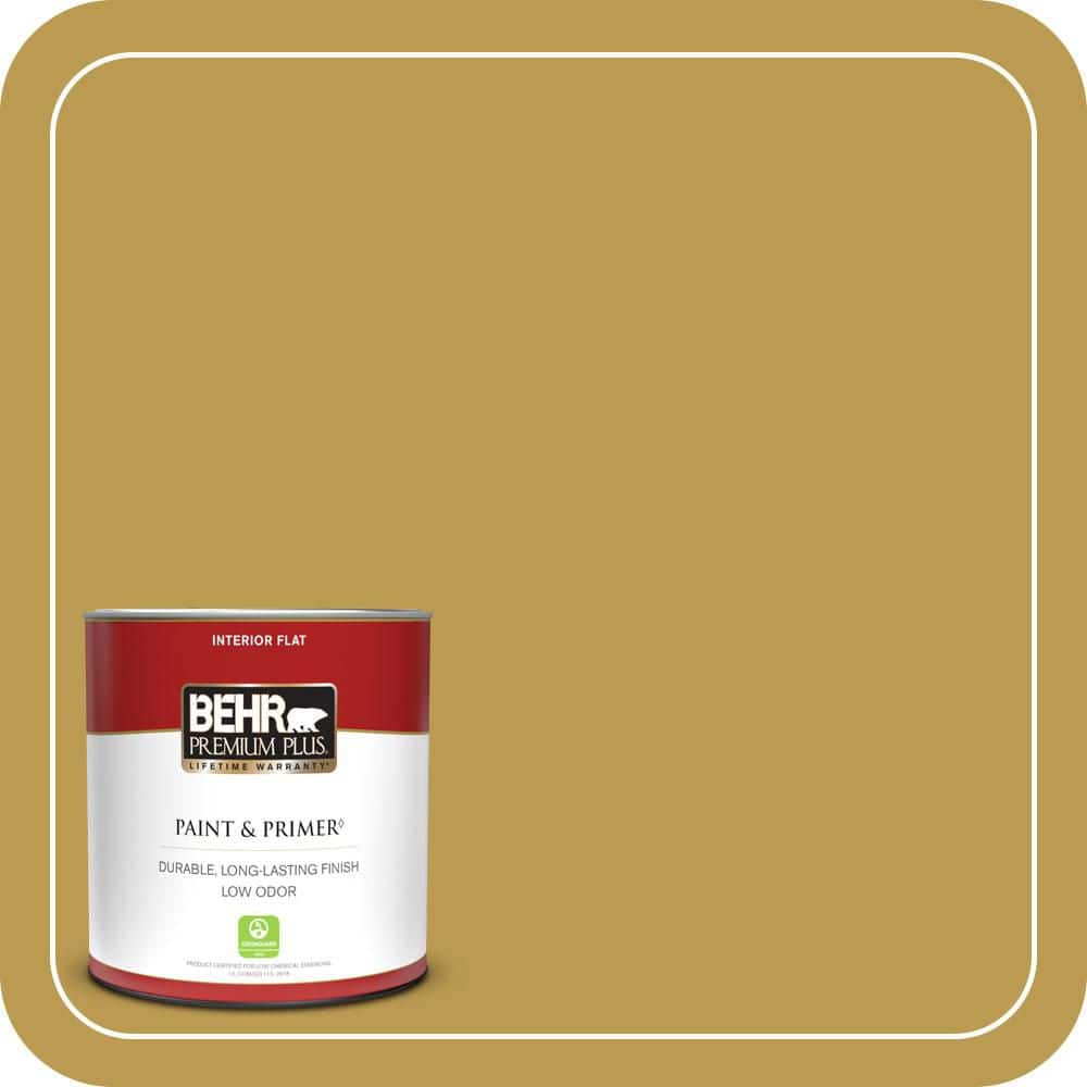 BEHR PREMIUM PLUS #M320-6 Tangy Green Enamel Low Odor & Primer (1)