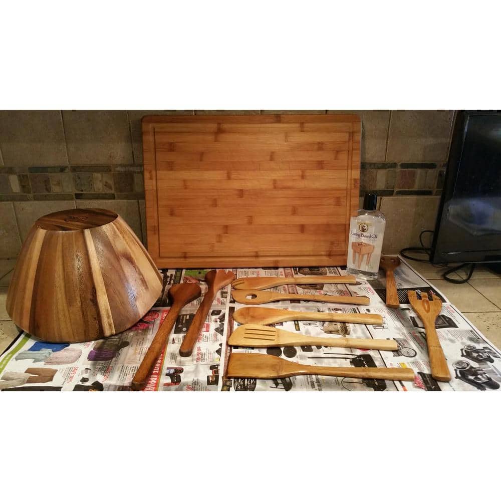 Howard 12 Oz. Clear Liquid Interior Butcher Block Cutting Board Oil (3)