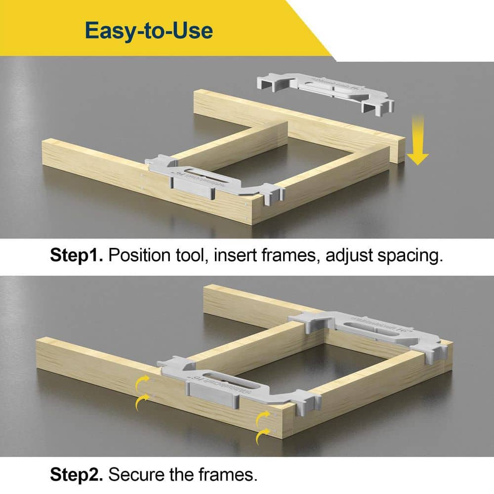 Laybus 16 in. Framing Tools-Framing Stud Layout Tool for On-Center Precision Wall Stud Framing Measurement, 1 Pcs (3)