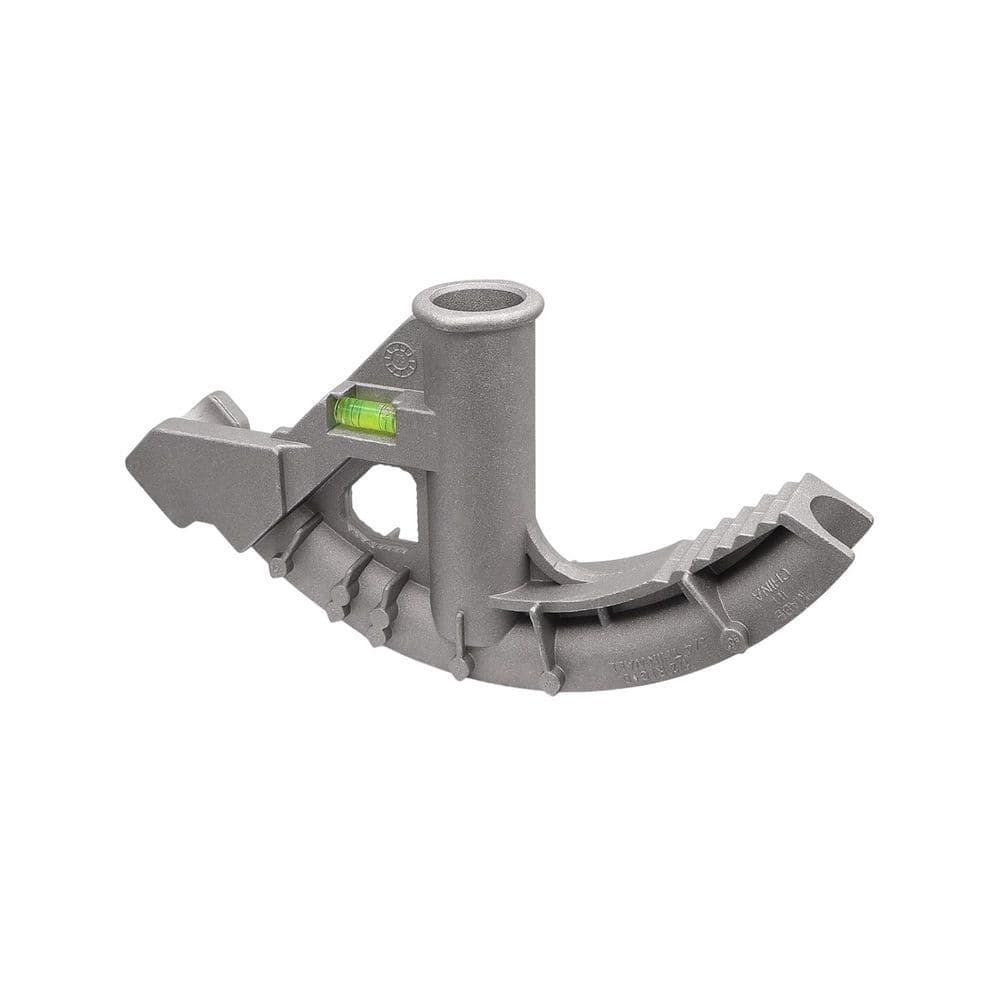 YICHUHAOXI 3/4 in. EMT 1/2 in. Rigid Pipe Conduit Bender Tool Aluminum with Level Gauge for Accurate Bending Tasks (1)