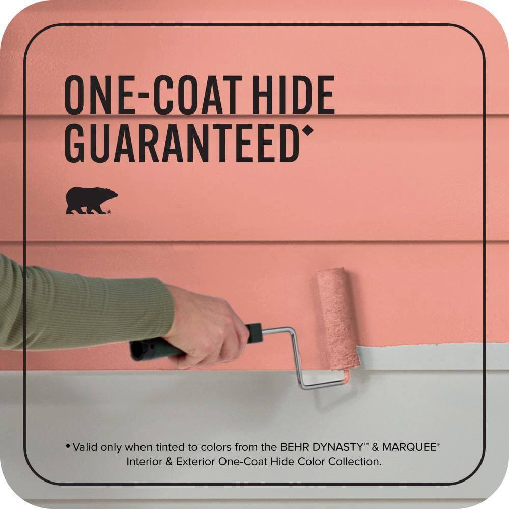 BEHR MARQUEE 1 gal. #P180-4 Guava Jelly Flat Exterior Paint & Primer (3)