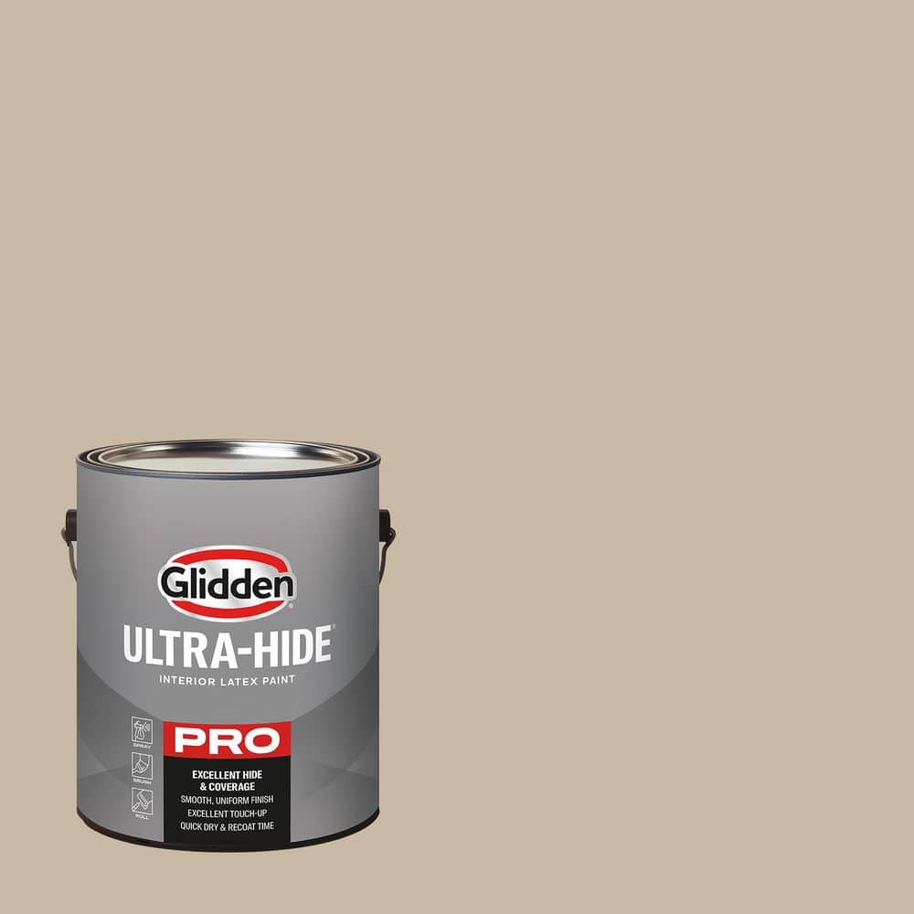 Glidden Ultra-Hide 1 gal. PPG1097-4 Dusty Trail Eggshell Interior Paint