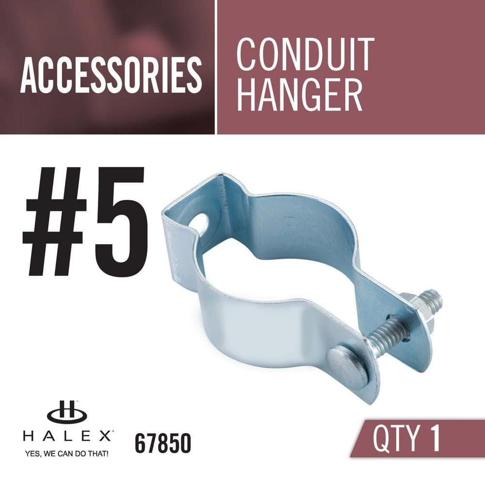 Halex #5 ACC Conduit and Pipe Hanger (3)