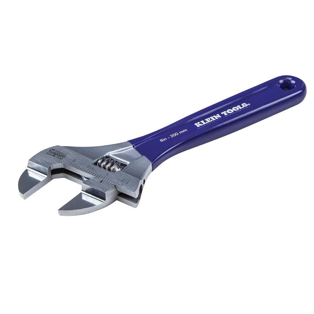 Klein Tools 8 in. Slim-Jaw Adjustable Wrench (3)