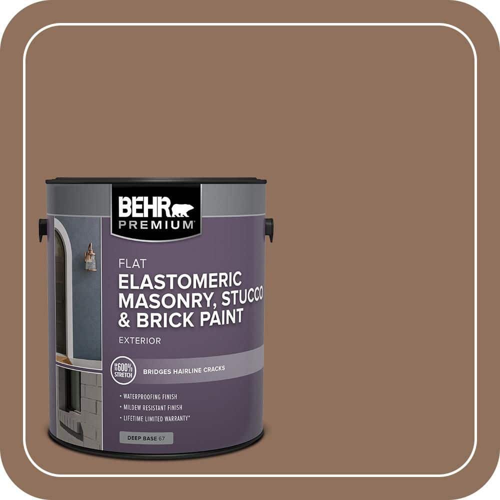 BEHR PREMIUM 1 gal. #N240-6 Wild Mustang Elastomeric Masonry, Stucco and Brick Exterior Paint (1)