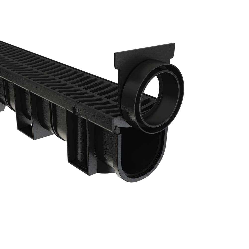 U.S. TRENCH DRAIN Deep Series End Cap Multi Pipe Adapter (2)