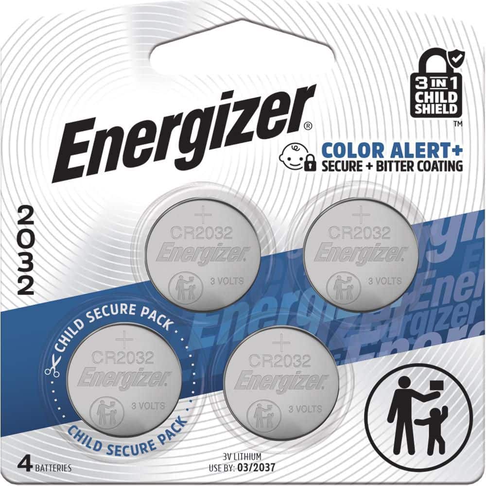 Energizer 2032 Batteries, 3V Lithium Coin Batteries