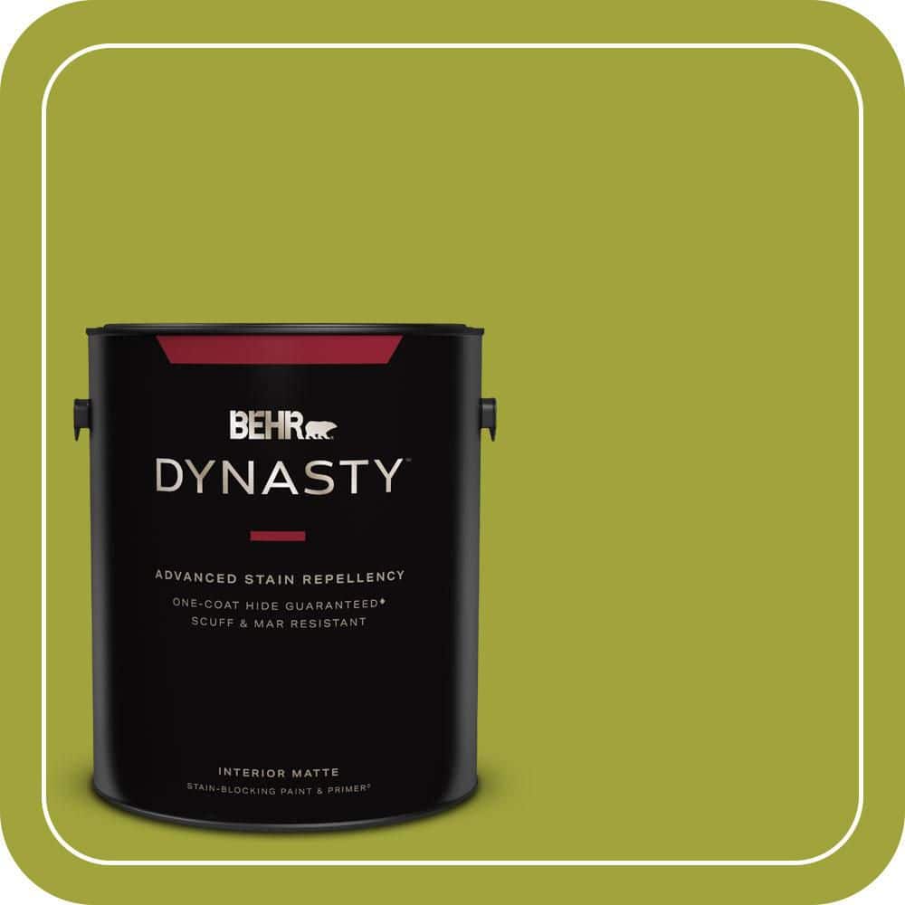 BEHR DYNASTY 1 gal. #S-H-400 Rolling Hills Matte Interior Stain-Blocking Paint & Primer