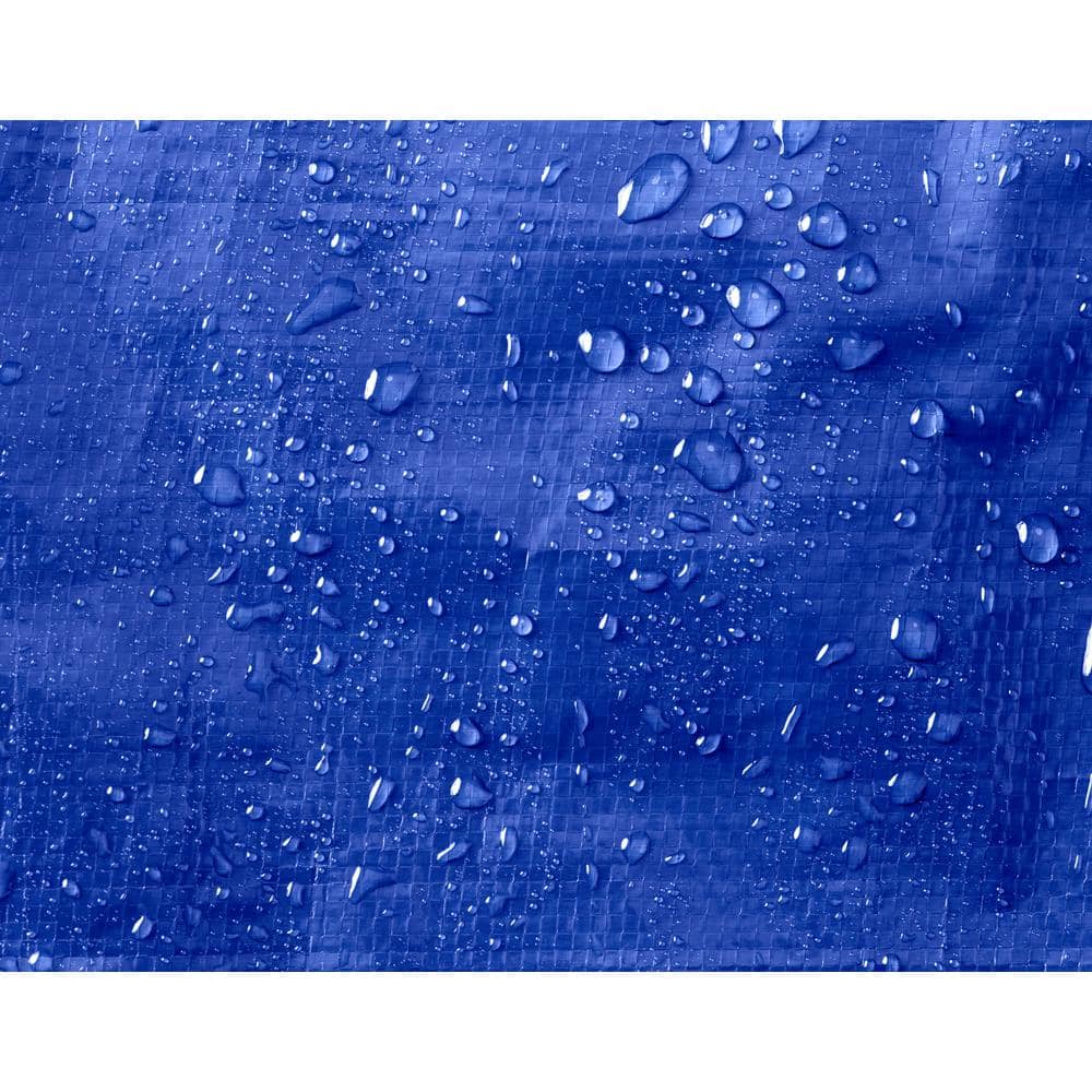Everbilt 30 ft. x 50 ft. Blue Medium Duty Tarp (3)