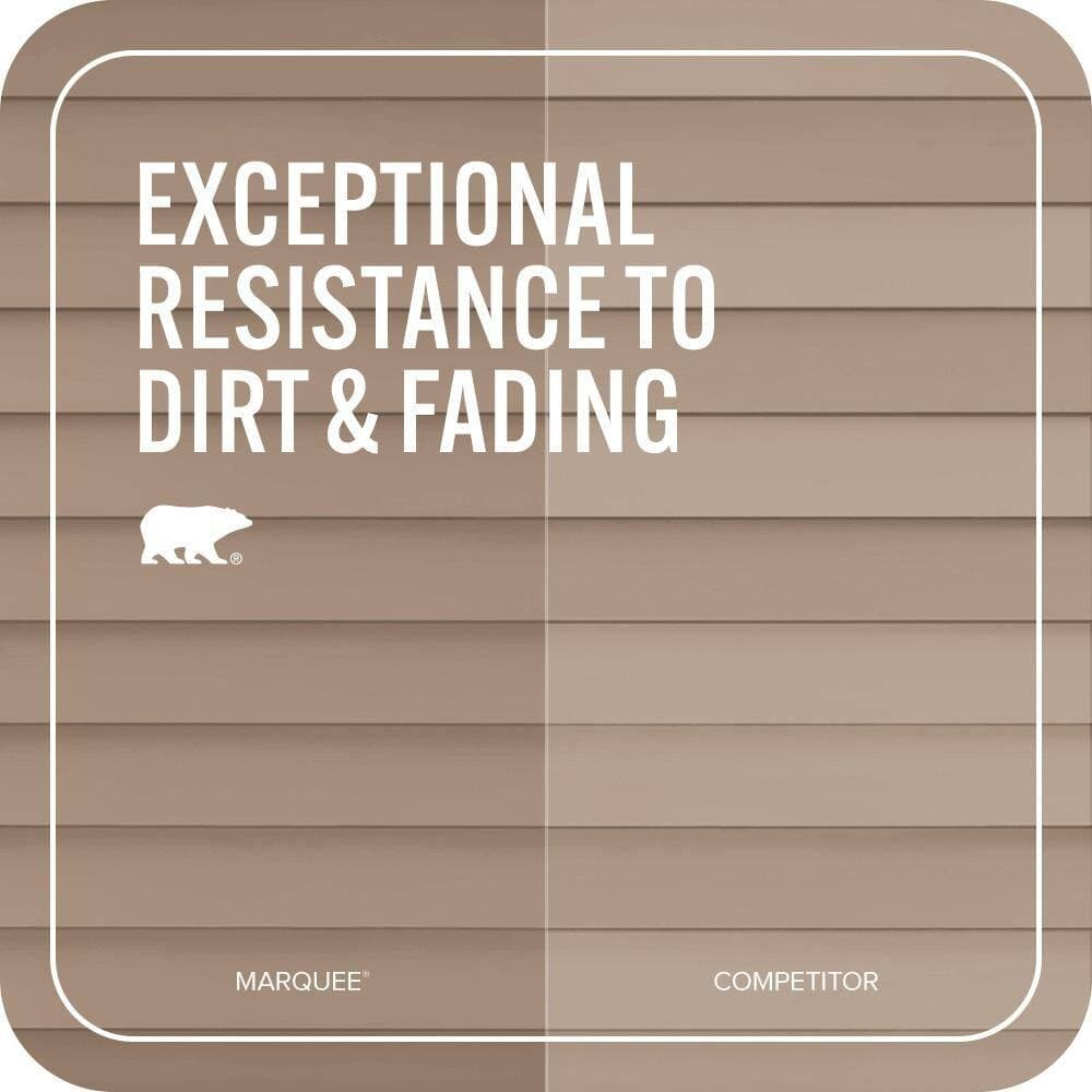 BEHR MARQUEE 5 gal. #QE-22 Terrazzo Brown Flat Exterior Paint & Primer (4)