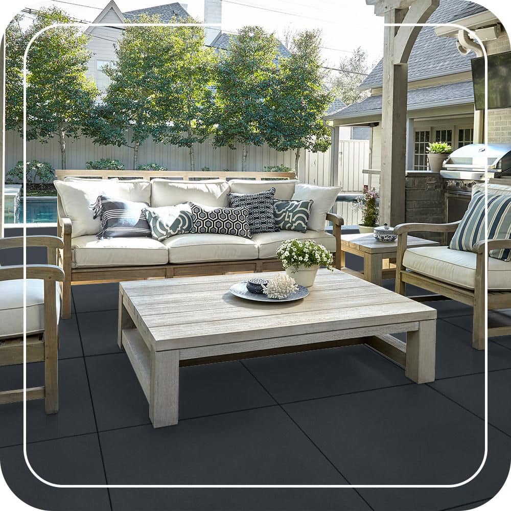 BEHR PREMIUM #N490-7 Textured Low-Lustre Enamel Interior/Exterior Porch and Patio Anti-Slip Floor Paint (3)