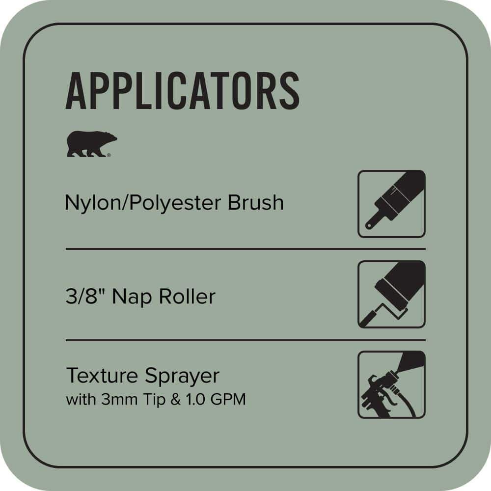 BEHR PREMIUM #450F-4 Textured Low-Lustre Enamel Interior/Exterior Porch and Patio Anti-Slip Floor Paint (4)