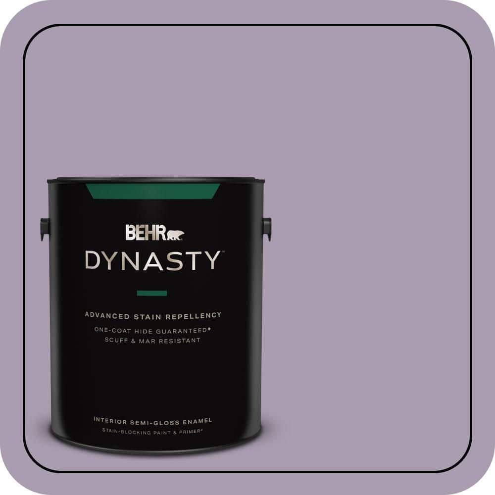BEHR DYNASTY 1 gal. #PPU16-12 Charm Semi-Gloss Enamel Interior Stain-Blocking Paint & Primer