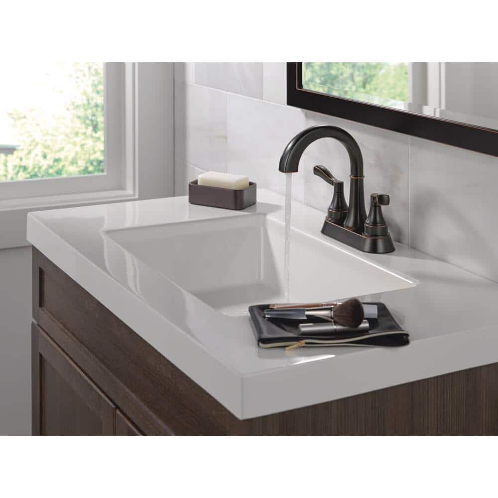 Delta Faryn 4 in. Centerset Double-Handle Bathroom Faucet in Oil Rubbed Bronze (3)