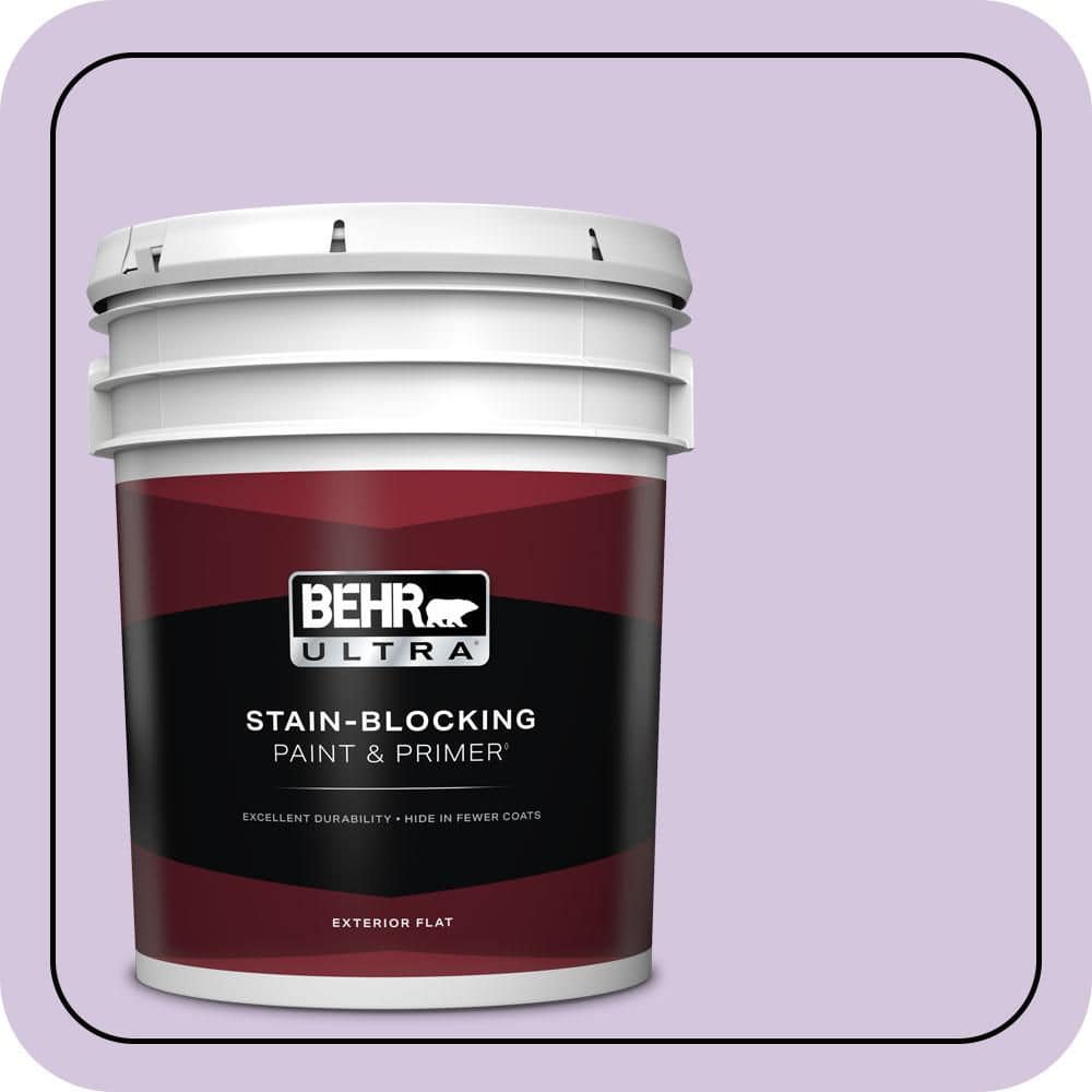BEHR ULTRA 5 gal. #M570-3 On Location Flat Exterior Paint & Primer