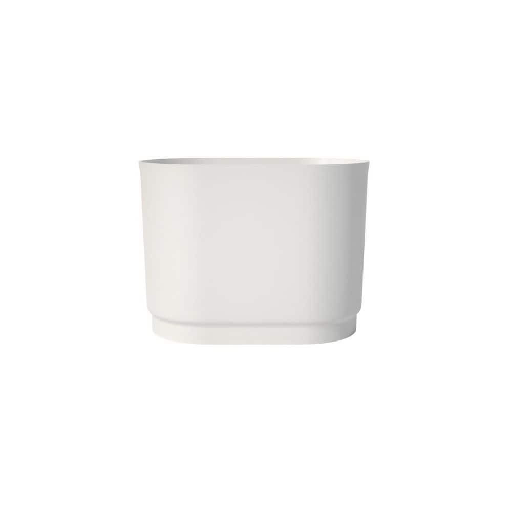 VANITYFUS 39.37 in. x 22.64 in. Solid Surface Non-Slip Freestanding Soaking Bathtub with Interior Seat in White (2)