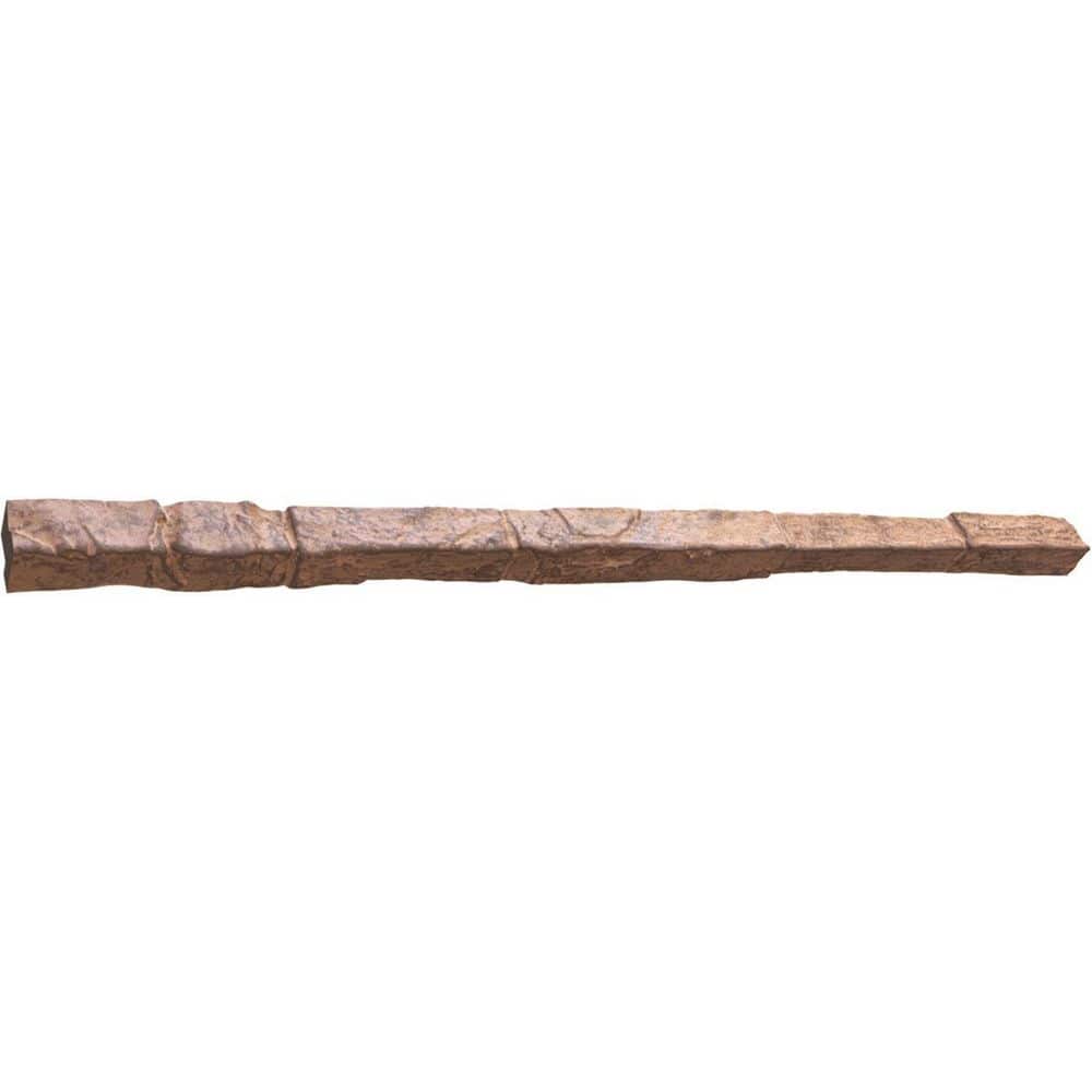 Ekena Millwork Universal Trim Sill for EverStone Faux Stone Siding Panels, 48"W x 2"D x 2"H, Arizona Color (3)