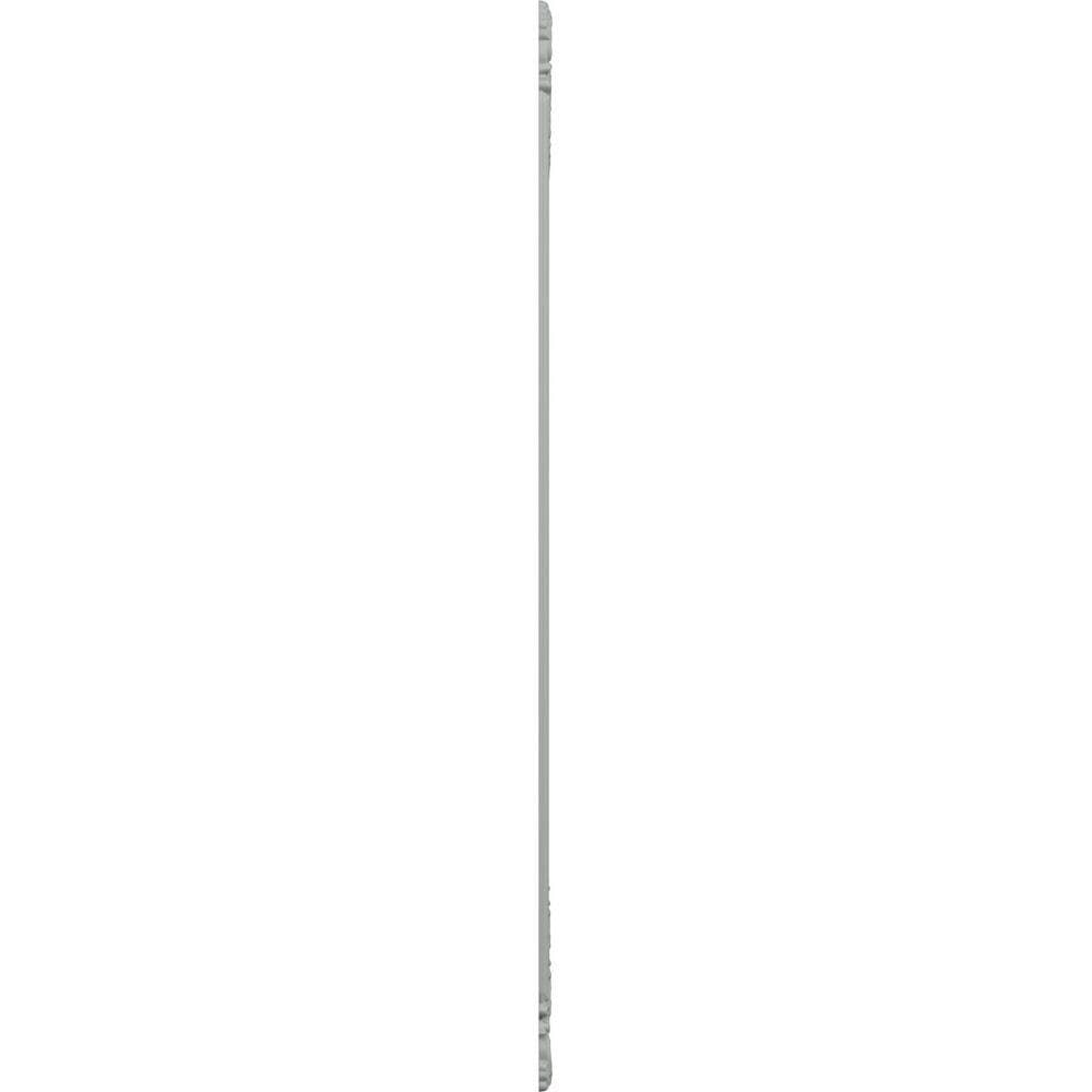 Ekena Millwork 28 in. W x 72 in. H Unfinished Polyurethane Ashford Panel Moulding Kit (Double Panel) (3)