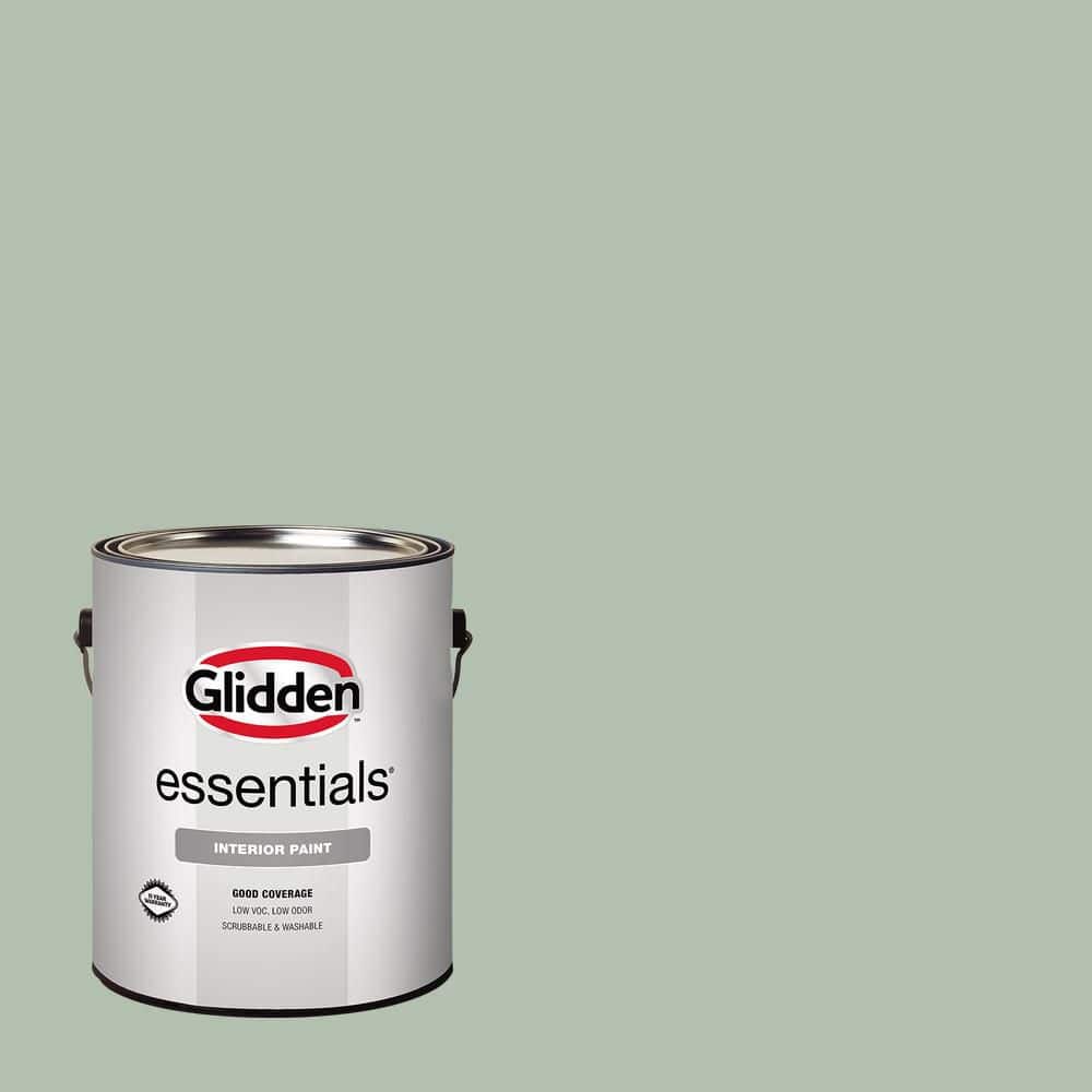 Glidden Essentials 1 gal. PPG1129-4 Coastal Crush Flat Interior Paint