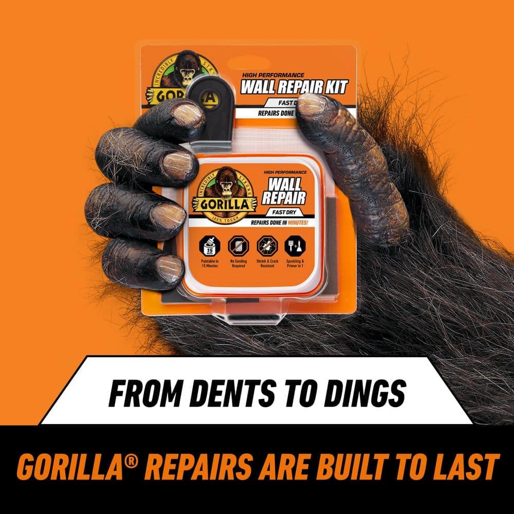 Gorilla Wall Repair Spackling Kit (4-Pack) (2)