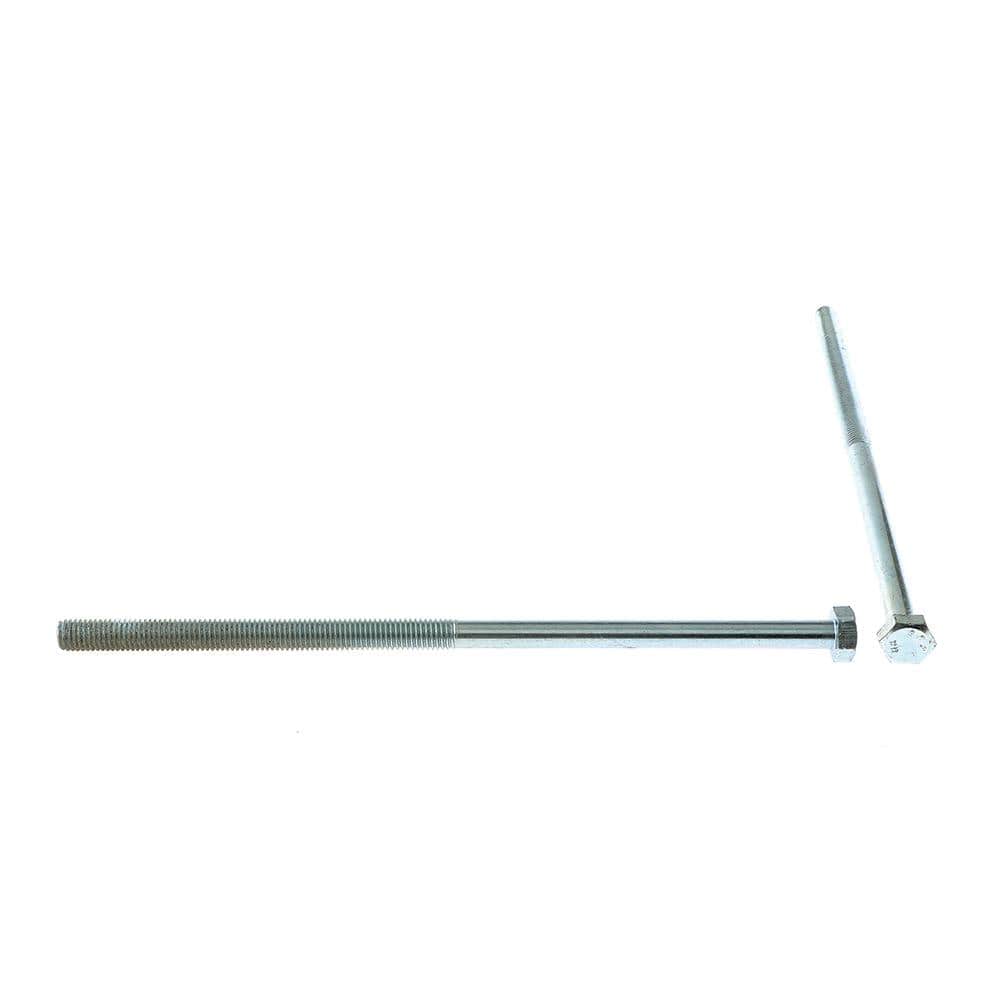 Prime-Line 1/2 in.-13 x 12 in. A307 Grade A Zinc Plated Steel Hex Bolts (5-Pack) (2)