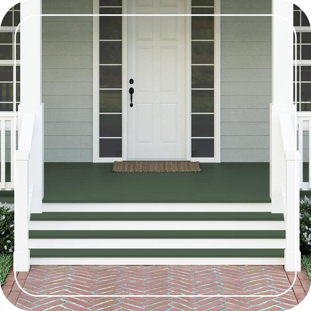 BEHR PREMIUM #MS-62 Textured Low-Lustre Enamel Interior/Exterior Porch and Patio Anti-Slip Floor Paint (2)
