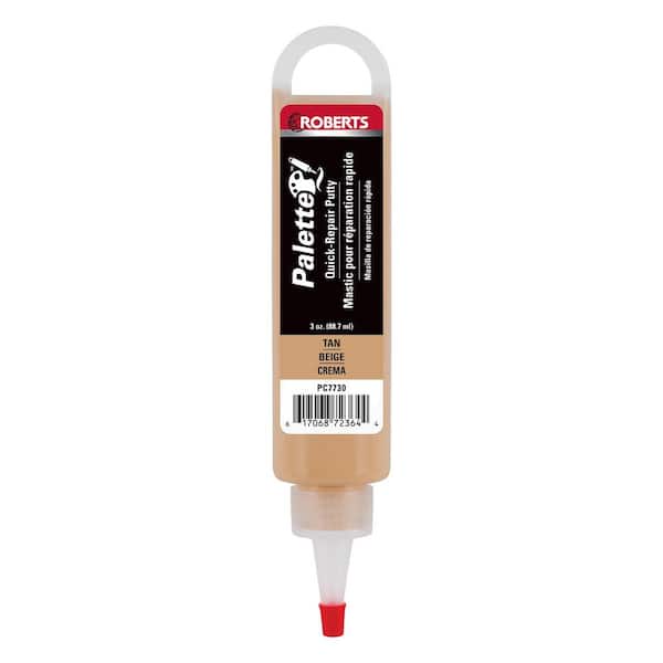 ROBERTS Palette Quick-Repair Putty 3 oz. Tan for Wood, Laminate, and Vinyl Flooring