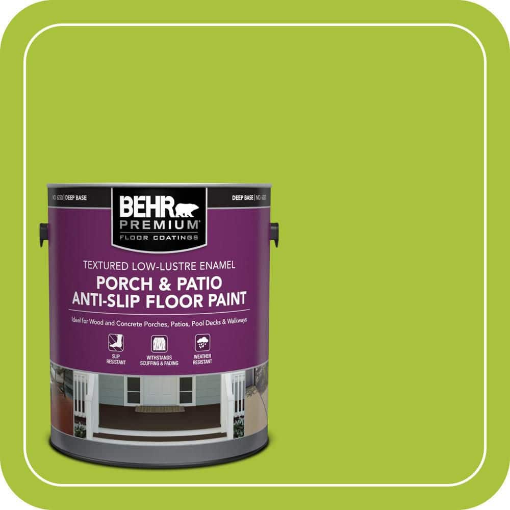 BEHR PREMIUM #S-G-410 Low-Lustre Enamel Interior/Exterior Porch and Patio Floor Paint (1)