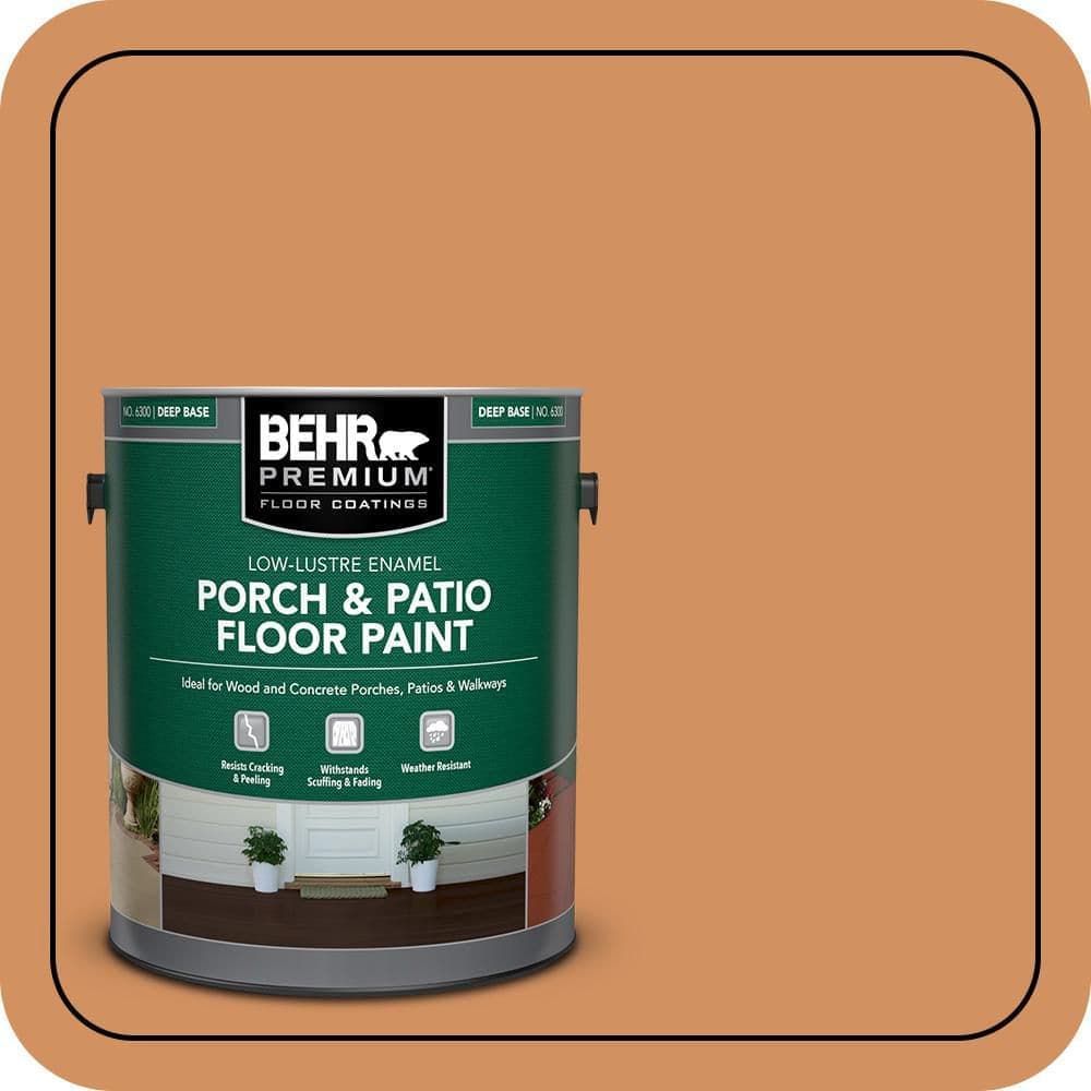 BEHR PREMIUM #BIC-15 Low-Lustre Enamel Interior/Exterior Porch and Patio Floor Paint (1)