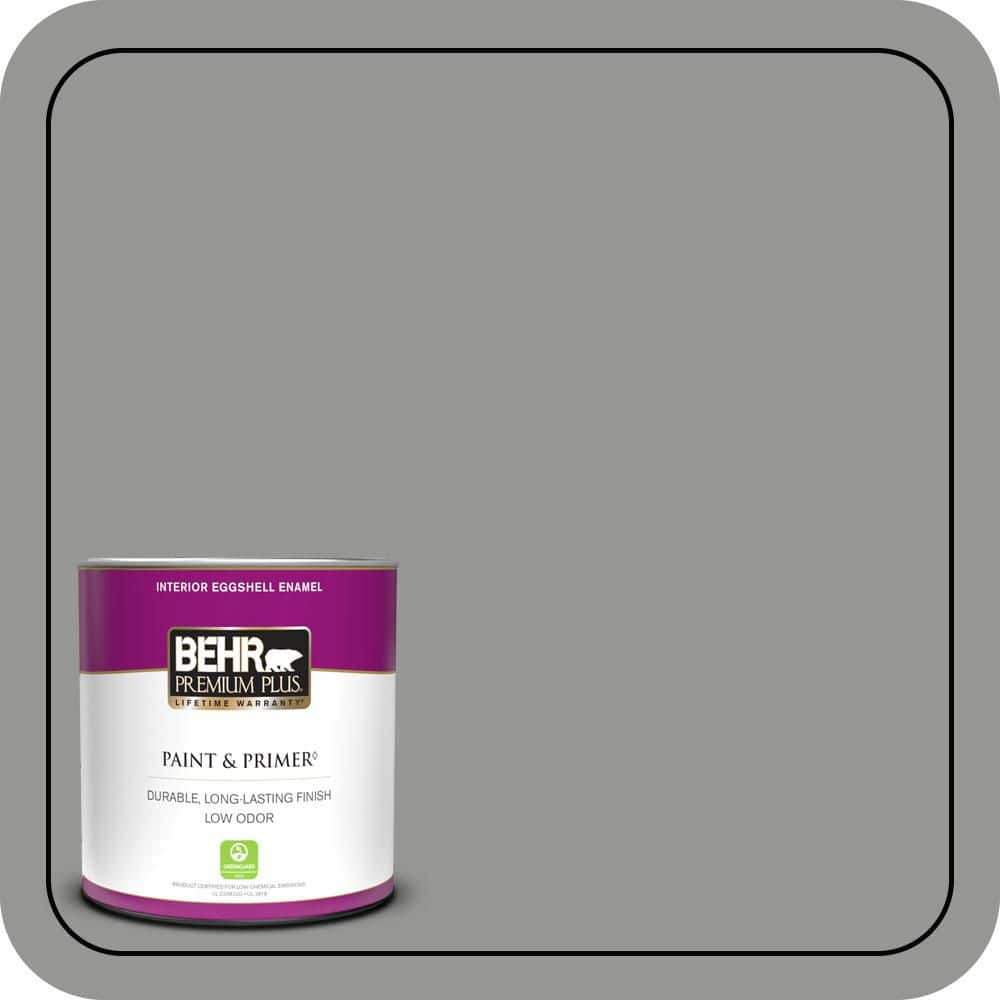 BEHR PREMIUM PLUS #PPU24-19 Shark Fin Enamel & Primer Color Sample