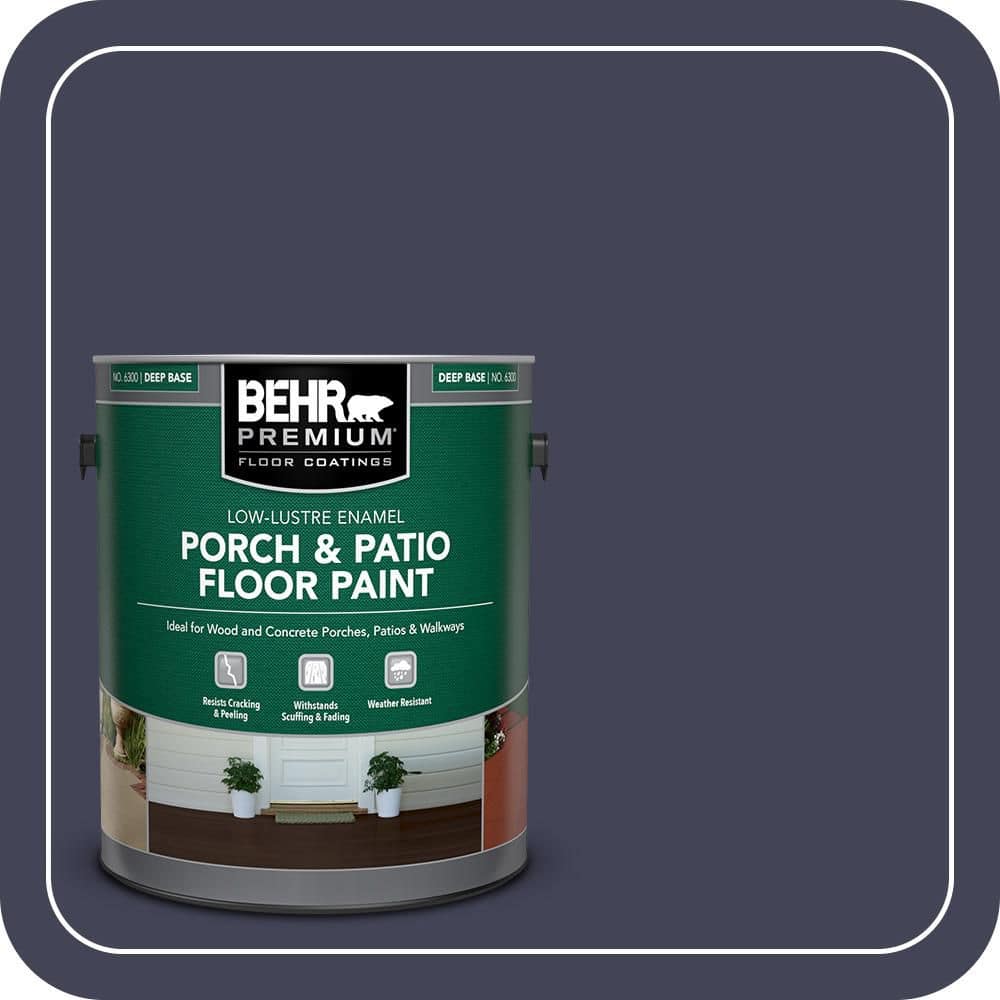 BEHR PREMIUM #PPU15-19 Textured Low-Lustre Enamel Interior/Exterior Porch and Patio Anti-Slip Floor Paint (1)