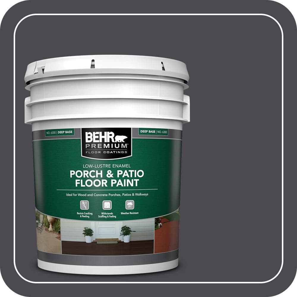 BEHR PREMIUM #N560-7 Low-Lustre Enamel Interior/Exterior Porch and Patio Floor Paint (1)