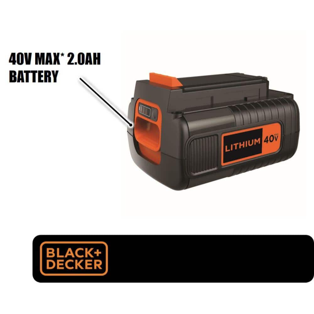BLACK+DECKER V MAX Lithium-Ion 0Ah Battery Pack (2)