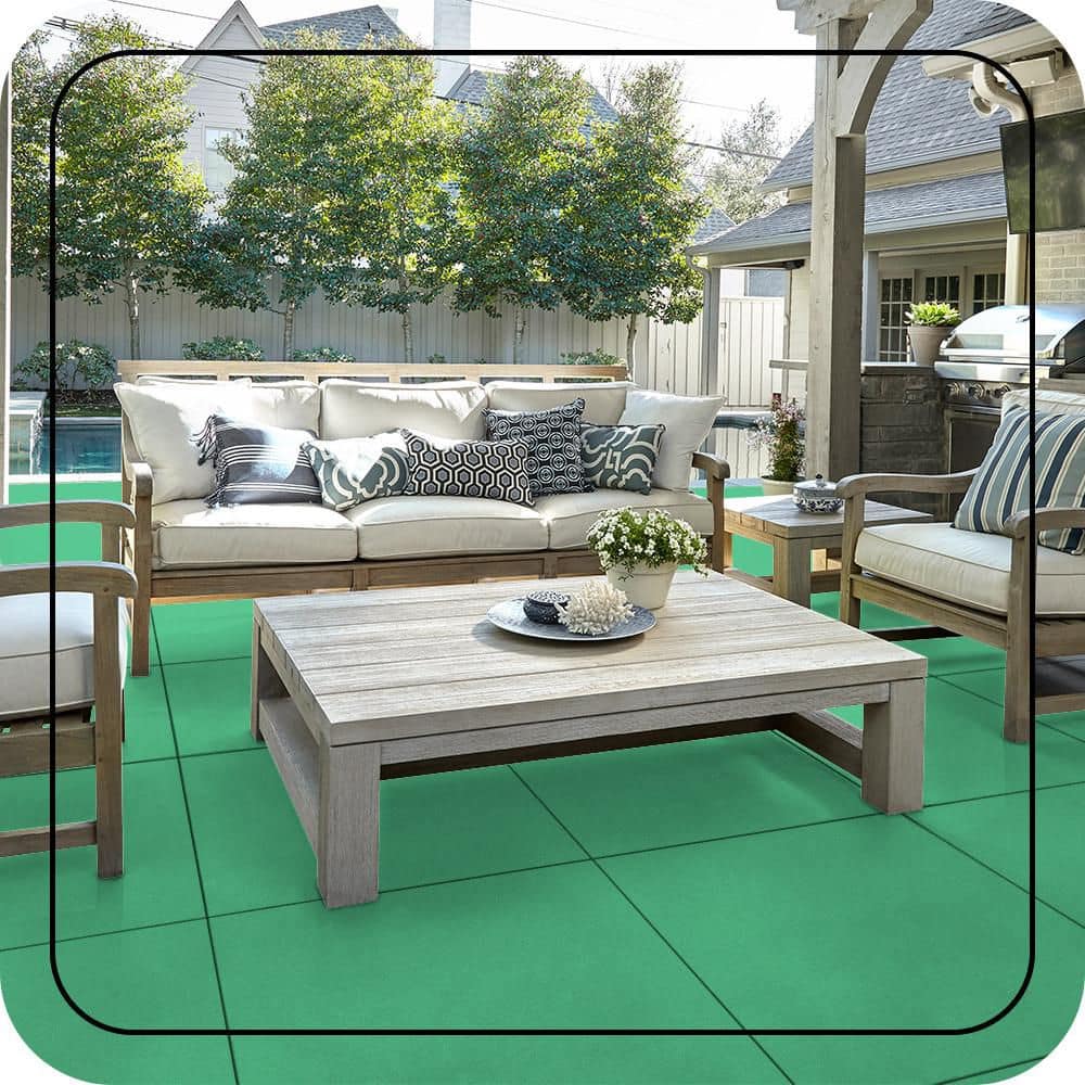 BEHR PREMIUM #P400-4 Textured Low-Lustre Enamel Interior/Exterior Porch and Patio Anti-Slip Floor Paint (3)