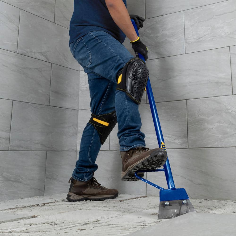 QEP 7 in. Wide Floor Scraper and Stripper with 48 in. Handle and Foot Peg (3)