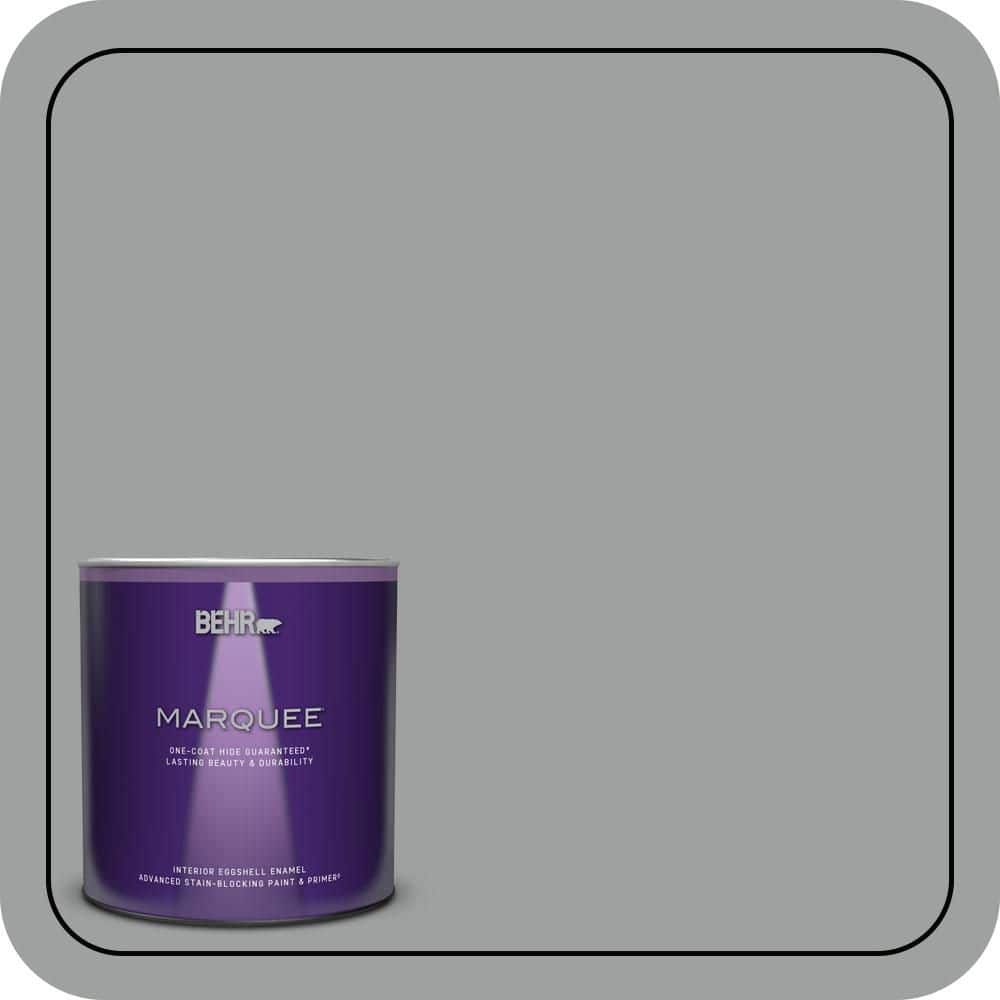 BEHR MARQUEE 1 qt. #N460-4 Cosmic Quest One-Coat Hide Eggshell Enamel Interior Paint & Primer