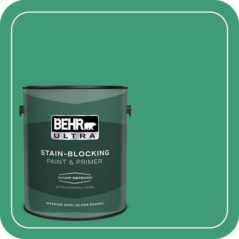 BEHR ULTRA 1 gal. #MQ6-42 Dancing Jewel Extra Durable Semi-Gloss Enamel Interior Paint & Primer