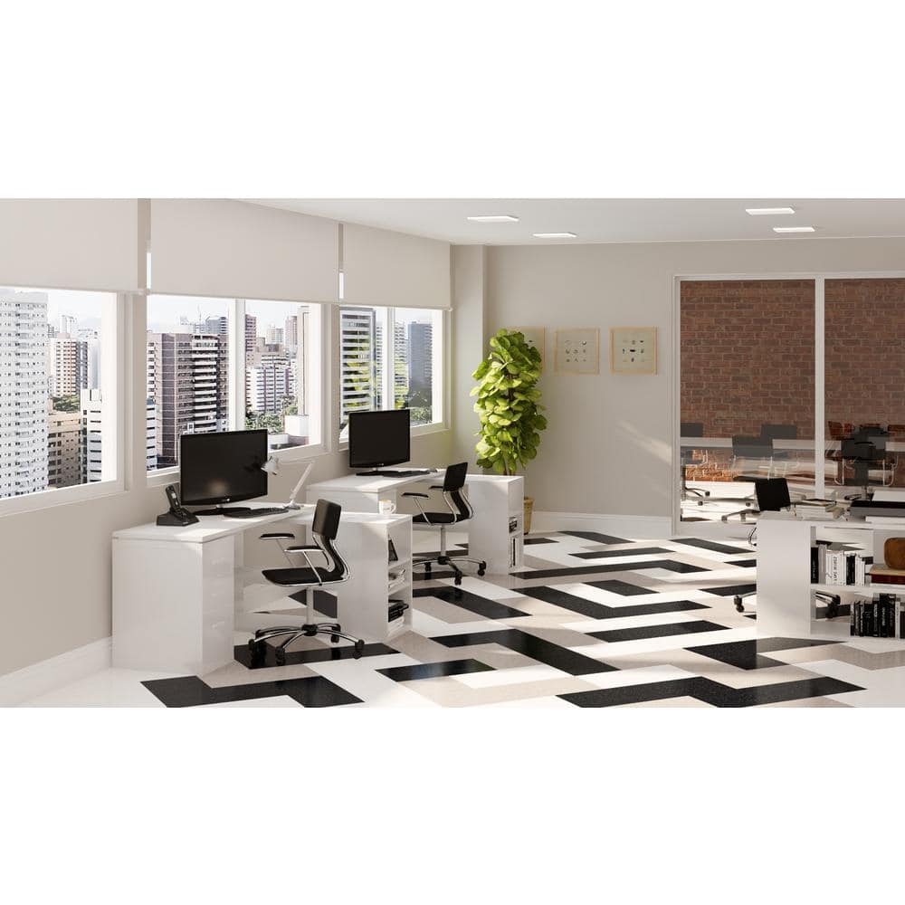 Armstrong Flooring Imperial Texture Cool White 12 in. x 12 in. Water Resistant Glue-Down Vinyl Floor Tile (45 sq. ft./carton) (3)