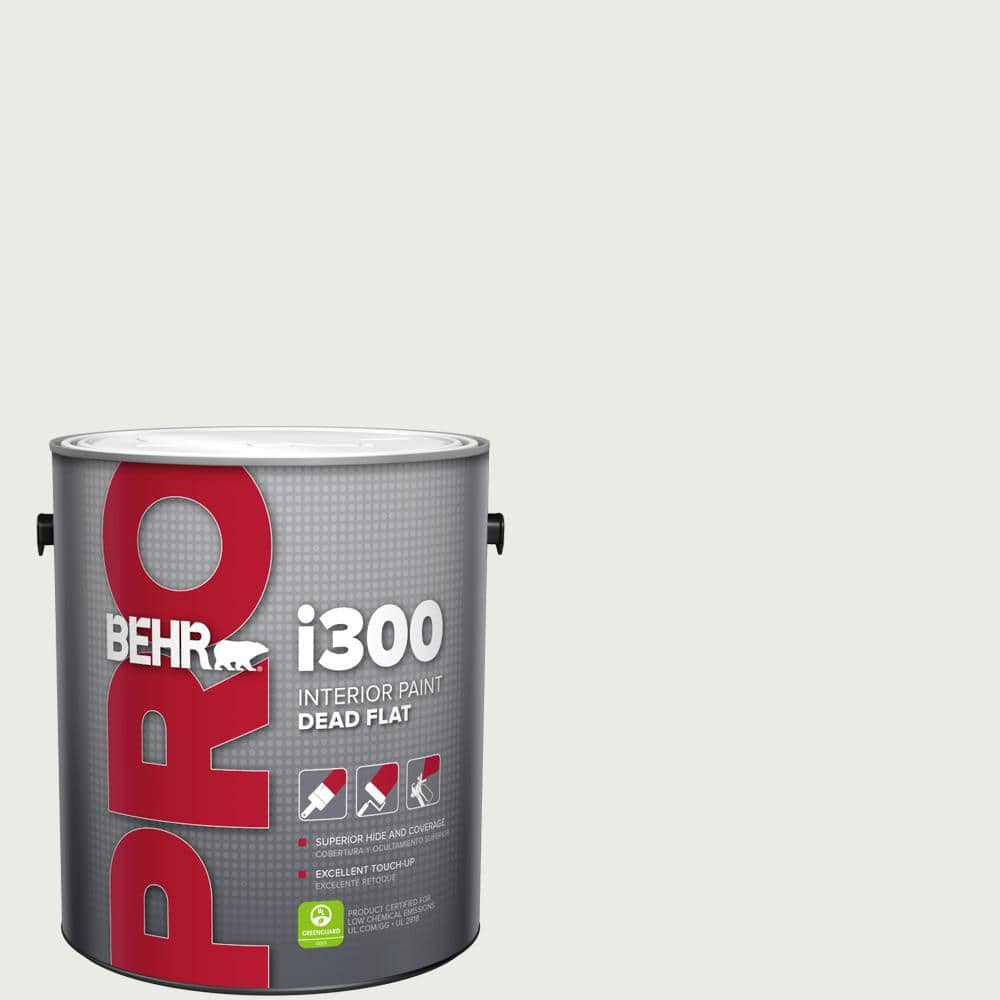 BEHR PRO 1 gal. #BWC-19 Queen Annes Lace Dead Flat Interior Paint