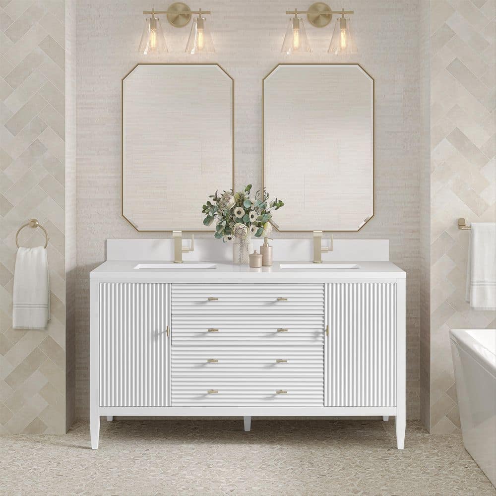 James Martin Vanities Myrrin 59.88 in. W 23.5 in. D 32.88 in. H Double Bath Vanity Cabinet Without Top (1)